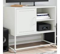 WRJENFSC Mobile TV Verde Oliva 100,5x39x60,5 cm in Acciaio Tavolino Tv Mobili Soggiorno Mobile Sala Soggiorno Moderno Mobili per Camera Da Letto Sala Di Ricreazione Ingresso Sala Studio