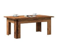 WRJENFSC Tavolino Salotto Legno Antico 100x60x42 cm in Legno Multistrato Coffee Table Tavolini Da Salotto Tavolo Salotto Moderno Tavolino Divano per Balcone Salotto Camera Da Letto Giardino
