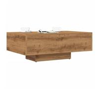 WRJENFSC Tavolino Salotto Rovere Artigianale 85x55x31 cm in Truciolato Tavolino Ingresso Tavolino Da Divano Mobile Soggiorno Tavolino Basso Da Salotto per Giardino Camera Soggiorno Salotto