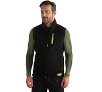 WRK Gilet da lavoro in pile WRK503 colore nero senza cappuccio (M)