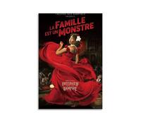 WRLIFWJXU Intervista con il vampiro, poster su tela con pittura ad olio decorativa, da appendere, per casa, soggiorno, camera da letto, sala da pranzo, 50 x 75 cm, senza cornice