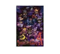 WRLIFWJXU Poster su tela da parete del film "5 Nights at Freddy", per soggiorno, camera da letto, sala giochi, ufficio, 30 x 45 cm, senza cornice