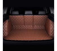 WRNHZNEW Auto Pelle Copertura Totale Copri Baule Tappetino per BMW X5 2019-2023, Antiscivolo Impermeabile Baule Tappeto Protettivo Interni Accessori,G/Brown