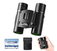 WRNRN Mini binocolo leggero, 8 x 21, compatto tascabile binocolo per adulti e bambini, piccolo binocolo protable per birdwatching, viaggi, teatro, sport scenari