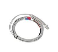 WRNT-02 M6 Vite KJ PT100 Tipo 1/2/3/5M Cavo di Filo Sensore di Temperatura termocoppia for regolatori di Temperatura industriali(M6 J Type 1m)