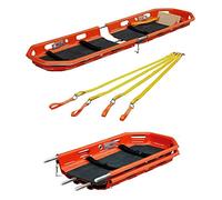 Wrobelax Barella portatile del canestro di salvataggio con la briglia di sollevamento, barella del canestro di salvataggio dell'elicottero per l'emergenza, trasporto medico del paziente, per