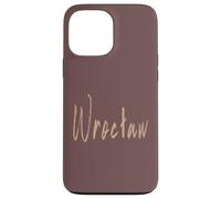 Wroclaw Polonia Design elegante vintage Custodia per iPhone 13 Pro Max