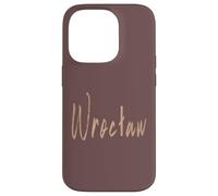 Wroclaw Polonia Design elegante vintage Custodia per iPhone 14 Pro