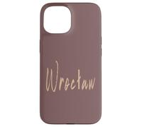 Wroclaw Polonia Design elegante vintage Custodia per iPhone 15