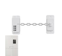 Wrohto Freezer Door Lock With Password, Child Safety Cabinet Lock, Keyless Fridge Lock, Password-Protected Fridge Lock, Adhesive Childproof Lock, Drawer Safety Lock For Kids,