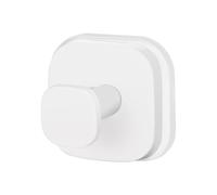 Wrohto Ganci per doccia a, resistenti ganci sottovuoto per bagno, in acciaio inossidabile, versatili e pieghevoli, per piastrelle di vetro, marmo, metallo e porte della cucina, 15,2 x 15,2 cm