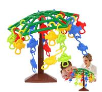 Wrohto Monkey Balance Game, Interactive Kids Balance Toy, ABS Preschool Building Blocks Learning Activities for Boys and Girls Over 3, Birthday, Children's Day, Kindergarten Fun, 18x18x15.5cm