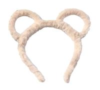 Wrohto Plush Makeup Headband, Cute Hair Hoop, Women’s Skincare Headband, Decorative Headband For Kids, Plush Hair Accessory, Makeup Headband For Adults, Soft Plush Hairband,