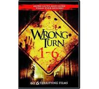 Wrong Turn 1 - 6 Complete Collection DVD (Wrong Turn 1 / 2: Dead End / 3: Left For Dead / 4: Bloody Beginnings / 5: