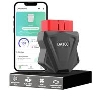 WRQIOO Diagnosi Auto Professionale in Italiano, ODB2 Diagnostica Bluetooth 5.4, Diagnosi Auto Tutte, Presa OBD Diagnosi Auto con Completa Obdii dei Sistemi, ODB2 Auto Scanner per iOS e And-Roid