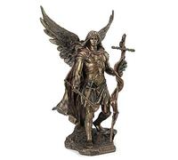WRTEE 14" San Arcangelo Gabriele Statua scultura Santo Angelo
