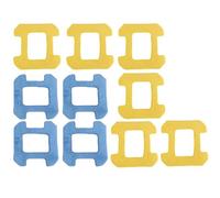 Wrtysully 10 Pezzi di Panno per Strofinare per 298 Accessori per Robot per La Pulizia Delle Finestre Panno nel Microfibra Materiale per La Pulizia un + un Secco