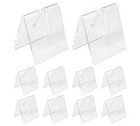 Wrtysully 10PZ Acrilico trasparente Espositore per di coltello Espositore per coltello pieghevole Espositore per coltelli da tasca Vetrina Rack