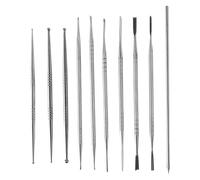 Wrtysully 10PZ Scultura in Argilla in Acciaio Inossidabile Incidere Gli Strumenti per Modellare Scolpire Strumenti di Scultura in Ceramica