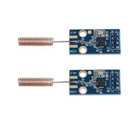 Wrtysully 2Pcs Modulo Trasmettitore Ricevitore Wireless CC1101 433MHz Scheda di Trasmissione A Distanza Modulo Trasmettitore Wireless