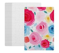 Wrtysully 30 Set di Puzzle A4 In Sublimazione Vuoti, Puzzle DIY con Trasferimento A Caldo, Puzzle A Sublimazione