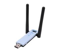 Wrtysully 300Mbps USB Wireless WiFi Ripetitore 2.4 GHz Router WiFi USB Ripetitore di Segnale con Doppia Antenna Segnale WiFi Range Extender