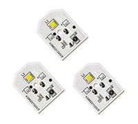 Wrtysully 3PC WR55X11132 Sostituzione Della Lampadina del Frigorifero LED Compatibile WR55X25754 WR55X26486 WR55X30602 EAP12172918 AP6261806