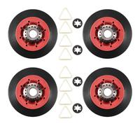 Wrtysully 4Pz 8536974 Rullo Essiccatore Adatto per, Sostituisce 8536974, 8536973, W10314171, WPW10314173, PS11752609