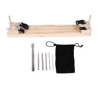 Wrtysully 7 Pezzi Paracord Bracciale Strumento per Maglieria Strumento Paracord di Paracord Treccia di Paracord nel Legno DIY