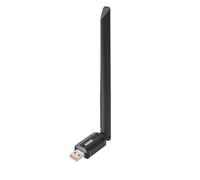 Wrtysully Adattatore USB WiFi6 da 900 Mbps con Bluetooth 5.4 AX900, Dongle USB 2.4G/5Ghz per Scheda di Rete Wireless, Ricevitore Ethernet Driver.