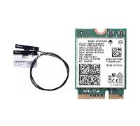 Wrtysully AX201NGW Scheda WiFi con 2XAntenna 2.4 GHz+5Ghz WiFi 6 3000Mbps M.2 CNVio2 Adattatore WiFi Bluetooth 5.1 per Win10