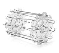 Wrtysully BBQ Steel Metal Girarrosto Girarrosto Spiedini Gabbia Ad Forno Kebab Maker Grill
