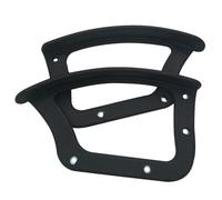 Wrtysully Braccioli per Sedie da Ufficio, Sedie da Gioco, Braccioli Fissi In Plastica, Accessori per Sedie