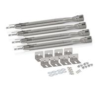 Wrtysully Bruciatore A Tubo Dritto In Acciaio Inossidabile Set di Bruciatori Universali In Acciaio Inossidabile per Barbecue Bruciatore per Barbecue di Ricambio