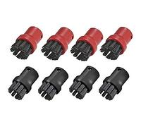 Wrtysully Confezione da 8 Spazzole in per Ugello Manuale per SC1 SC2 SC3 SC4 SC5 SC7 Premium Steam Cleaner