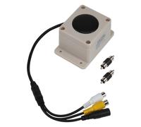 Wrtysully Dispositivo Altoparlante Microfono per Telecamera di Sicurezza Esterna Impermeabile per Telecamera IP Registrazione Audio Interphone Radio Bidirezionale