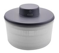 Wrtysully Essiccatore elettrico per un centrifuga per insalata e lattuga, Ricaricabile tramite USB, Ciotola per materiale rotante per lattuga ad asciugatura rapida
