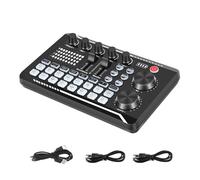 Wrtysully F998 Scheda Audio Microfono Audio Interfaccia Audio Mixer Scheda Audio Amplificatore per Console di Missaggio per PC Telefonico