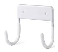 Wrtysully Gancio per Asse da Stiro, Gancio per Asse da Stiro, Supporto A Parete per da Stiro, Asse da Stiro Grande e Piccola (Bianca Opaco)