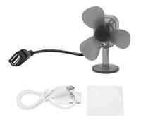Wrtysully Generatore di Energia Eolica Portatile USB da 5W Mini Motor Alternatore Caricatore per Telefono Cellulare da Ed Escursioni