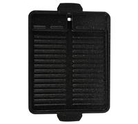 Wrtysully Griglia Portatile per Barbecue Coreana Piastra Antiaderente per Barbecue Fornello a Gas Butano Fornello Party Picnic Terrazza Vassoio per Barbecue Spiaggia