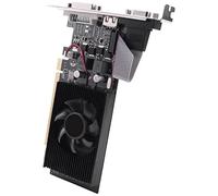 Wrtysully GT210 1GB Schede Grafiche Scheda Video Un 64 Bit per GPU Giochi per PC DVI-I Compatibile VGA Scheda Grafica Un Doppio Schermo Utilizzata