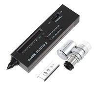 Wrtysully Jeweler Diamond Tool Kit: Tester Portatile per Diamanti - Lente Illuminata 60X