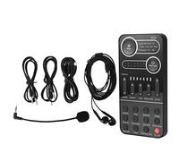 Wrtysully Mini Voce Portatile Effetto Audio Multiplo Dispositivo di Cambio Scheda Audio dal per Tablet PC con Telefono Cellulare