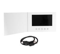 Wrtysully Nuove Schede per Video Brochure da 7 Pollici per Presentazioni Digital Advertising Player 7 Pollici Schermo Video Saluto