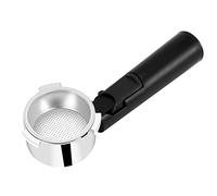 Wrtysully Portafiltro per Caffè Fondo nel Acciaio Inossidabile da 51 Mm per Accessorio per Macchina da Caffè Professionale