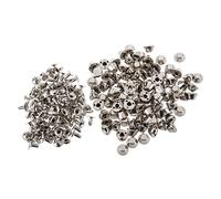 Wrtysully Pulsanti 100pcs doppio Cap Snap Rivet Studs Nailhead sacchetto del panno accessori fai da te
