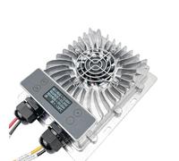 Wrtysully Regolatore Solare MPPT con Display LCD, Tensione Regolabile da 20 A 85V, Modulo Fotovoltaico Step-Down Efficiente.