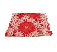 Wrtysully Runner da Tavola Natalizio, Tovaglia da Tè Scavata, per di Banchetti per Feste da Pranzo in Ristorante Xams, 15X70 Pollici