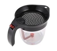 Wrtysully Separatore di Grasso per Utensili Da Cucina con Separatore di A Rilascio Inferiore con Filtro per Olio Residuo di Zuppa di Filtro Separato